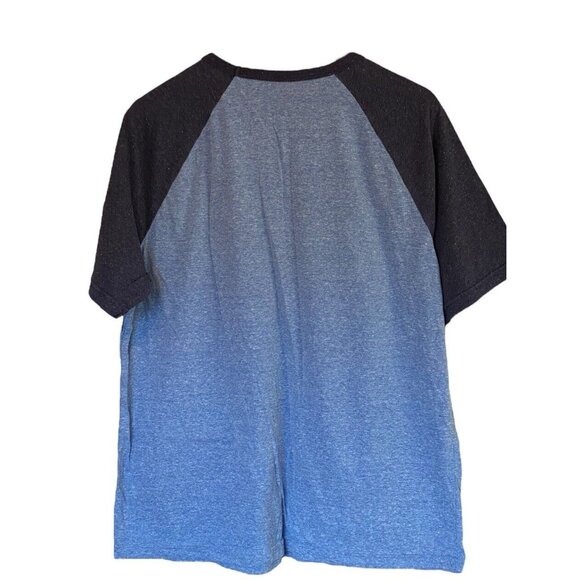 Justice League America DC Comics Men's XL Blue T-Shirt Ringer Tee - Picture 2 of 9